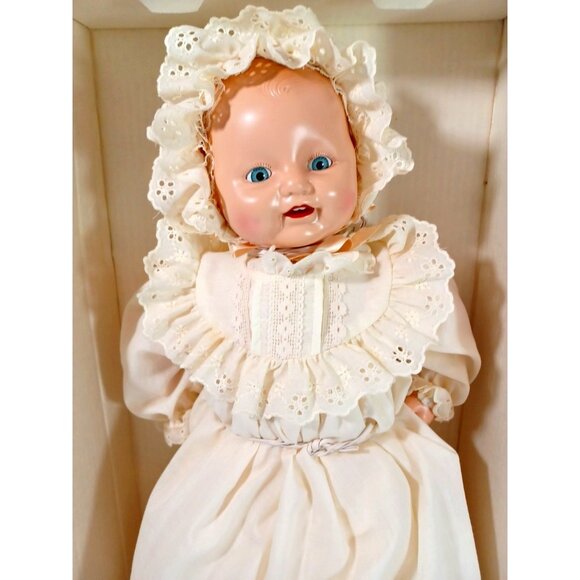 New Horsman Vintage 1985 Anniversary Doll All Soft Cuddly Antique Reproduction - Picture 2 of 16